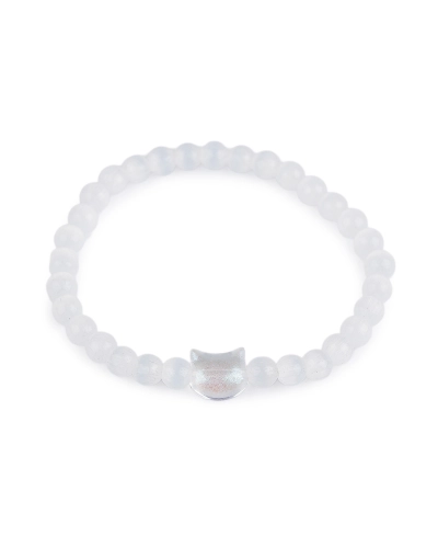 Náramok pružný zo sklenených korálikov mačka, motýľ, hviezda - 1 ks | Mimib