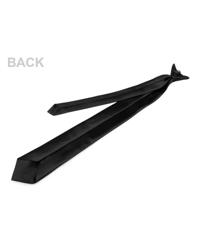 Saténová kravata s klipom, bez viazania - 1 ks | Mimib