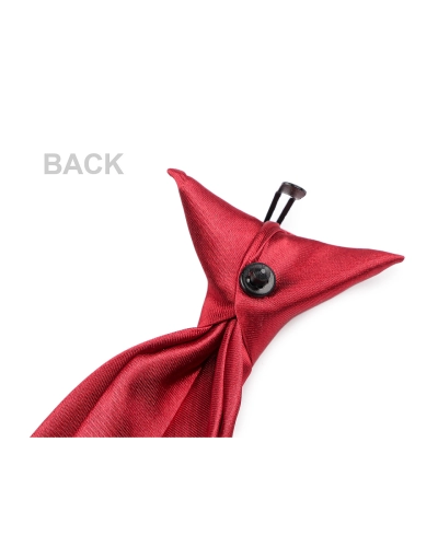 Saténová kravata s klipom detská, bez viazania - 1 ks | Mimib