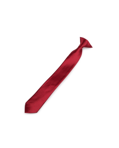 Saténová kravata s klipom detská, bez viazania - 1 ks | Mimib