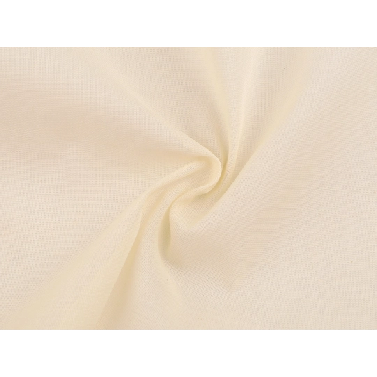 Režná surová bavlnená látka / plátno jemné - 1 m | Mimib