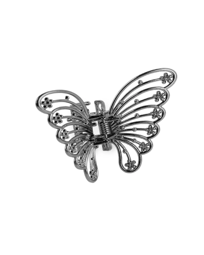 Štipec do vlasov kovový motýľ - 1 ks | Mimib