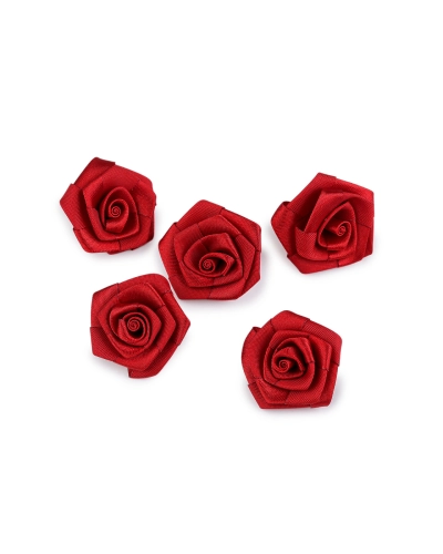 Saténová ruža Ø35 mm - 5 ks | Mimib