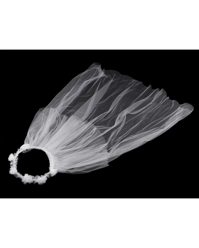 Venček so závojom - na párty / rozlúčku so slobodou - 1 ks | Mimib