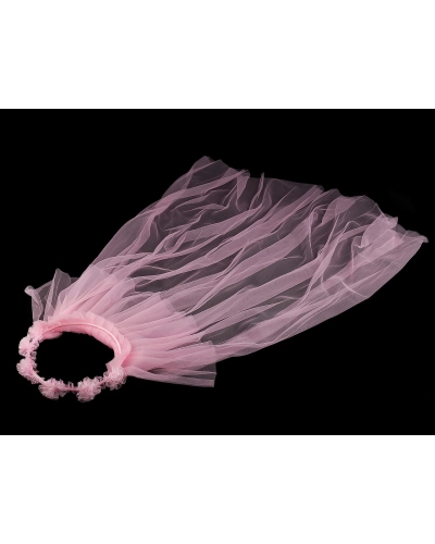 Venček so závojom - na párty / rozlúčku so slobodou - 1 ks | Mimib