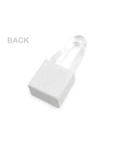 Krabička na šperky s priehľadom srdca a uchom 5,5x5,5 cm - 1 ks | Mimib