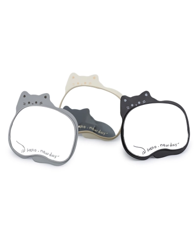 Kozmetické zrkadlo so stojanom mačka - 1 ks | Mimib