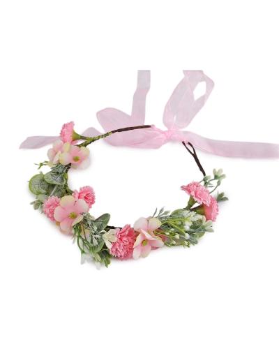 Kvetinový venček do vlasov dievčenský - 1 ks | Mimib