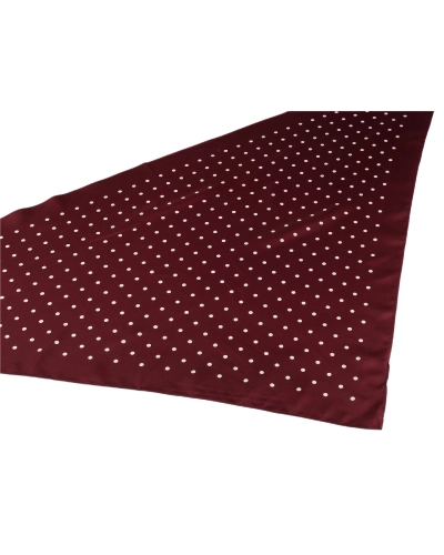 Saténová šatka trojuholníková bodka 65x135 cm - 1 ks | Mimib