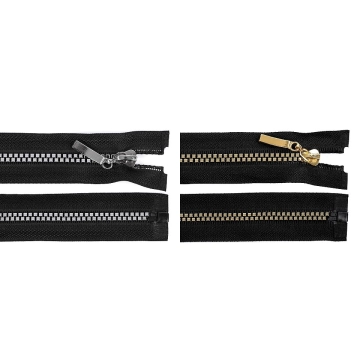 fermoare plastic detașabile cu strasuri nr 5